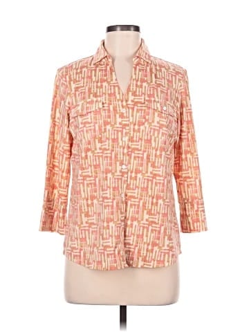 J. McLaughlin 3/4 Sleeve Blouse (view 1)