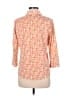 J. McLaughlin Orange 3/4 Sleeve Blouse Size M - photo 2