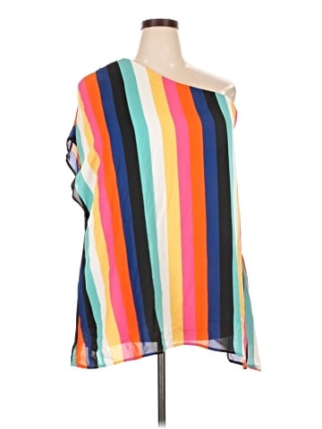Ashley Stewart Short Sleeve Blouse (view 1)