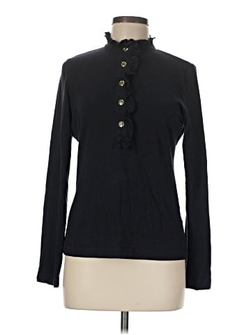 Tory Burch Long Sleeve Polo (view 1)