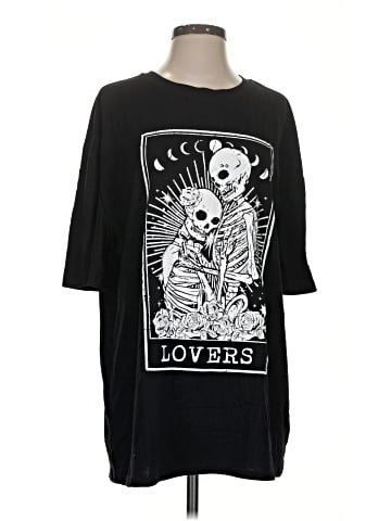 Romwe 3/4 Sleeve T-Shirt (view 1)