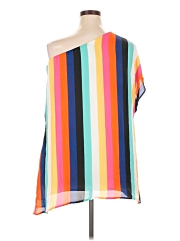 Ashley Stewart Short Sleeve Blouse (view 2)