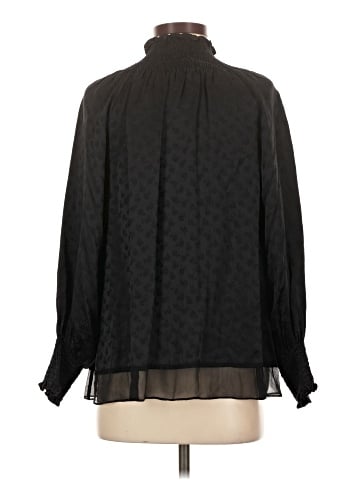 Jovovich Hawk Long Sleeve Silk Top (view 2)