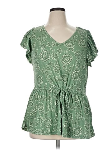 Lane Bryant Short Sleeve Top (view 1)