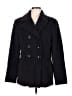 St. John's Bay Black Wool Coat Size M (tall) - photo 1