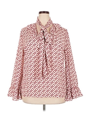 New York & Company Long Sleeve Blouse (view 1)