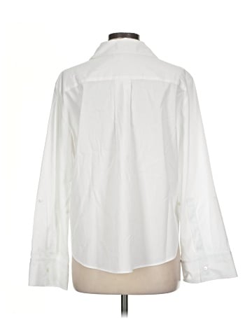 Madewell Easy Y-Neck Button-Up Shirt (view 2)