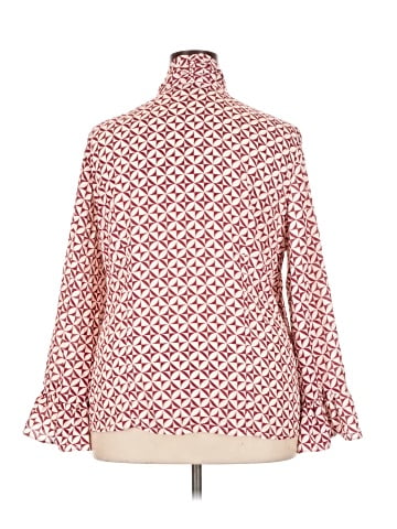 New York & Company Long Sleeve Blouse (view 2)