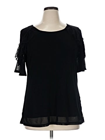 Notations Short Sleeve Top (view 1)