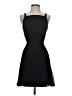 BCBGMAXAZRIA 100% Polyester Solid Black Cocktail Dress Size 4 - photo 1