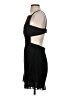 BCBGMAXAZRIA 100% Polyester Solid Black Cocktail Dress Size 4 - photo 5