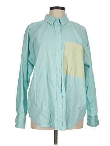 Abercrombie & Fitch Long Sleeve Button-Down Shirt (view 1)