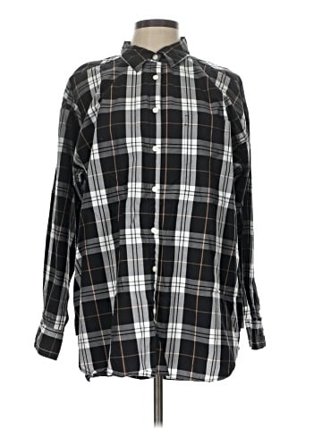 Ann Taylor LOFT Long Sleeve Button-Down Shirt (view 1)