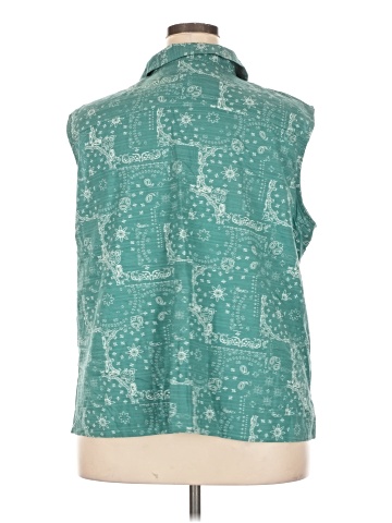 Eddie Bauer Sleeveless Button-Down Shirt (view 2)
