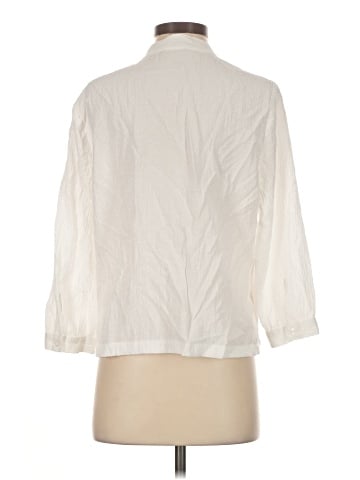 White Stag 3/4 Sleeve Button-Down Shirt (view 2)