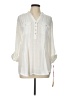 Ruby Rd. Ivory Long Sleeve Blouse Size L - photo 1
