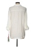 Ruby Rd. Ivory Long Sleeve Blouse Size L - photo 2