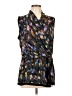 CAbi 100% Polyester Black Sleeveless Blouse Size L - photo 1