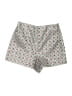 Topshop Hearts Silver Shorts Size 4 - photo 1