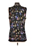CAbi 100% Polyester Black Sleeveless Blouse Size L - photo 2