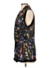 CAbi 100% Polyester Black Sleeveless Blouse Size L - photo 5