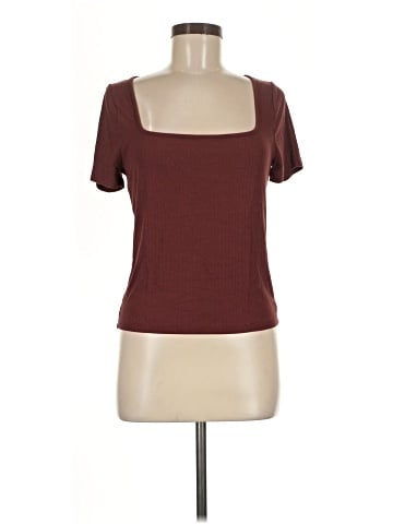 Madewell Ribbed Square-Neck Crop Top (view 1)