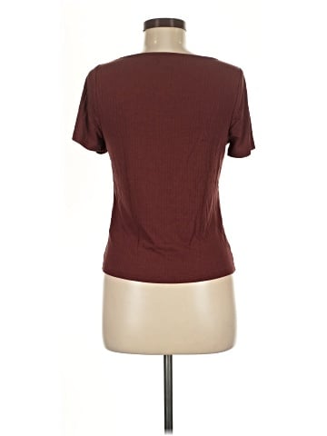 Madewell Ribbed Square-Neck Crop Top (view 2)