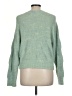Democracy Chevron-herringbone Green Pullover Sweater Size L - photo 2