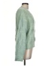 Democracy Chevron-herringbone Green Pullover Sweater Size L - photo 4
