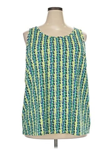 Maggie Barnes Sleeveless Blouse (view 1)