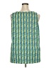 Maggie Barnes Green Sleeveless Blouse Size 2X - photo 2