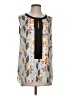 CAbi 100% Polyester Gray Sleeveless T-Shirt Size S - photo 1