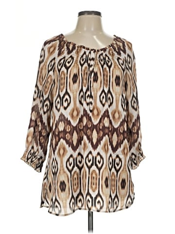 Chico's 3/4 Sleeve Blouse (view 1)