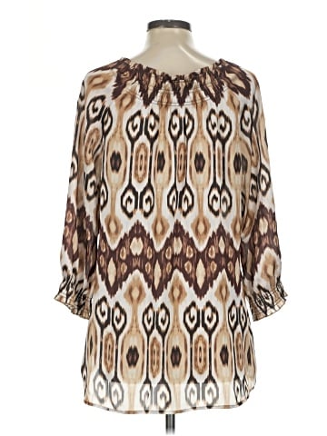 Chico's 3/4 Sleeve Blouse (view 2)