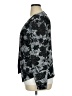 Alex Evenings 100% Polyester Gray Black Cardigan Size 14 - photo 5