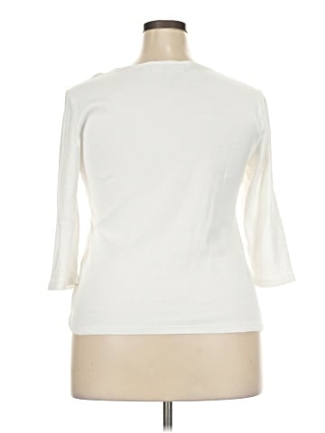 Karen Scott 3/4 Sleeve T-Shirt (view 2)