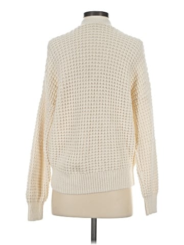 Madewell Waffle-Knit V-Neck Cardigan (view 2)