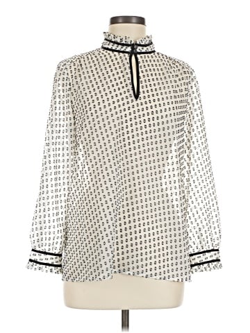 J.Crew Factory Store Long Sleeve Blouse (view 1)