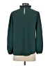 J.Crew 100% Polyester Green Long Sleeve Blouse Size S - photo 2