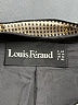 Louis Féraud 100% Wool Houndstooth Gray Wool Coat Size 14 - photo 6