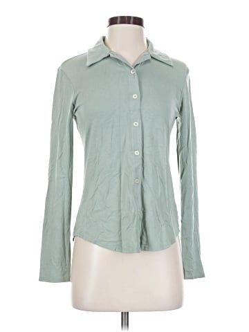 Tahari Long Sleeve Button-Down Shirt (view 1)
