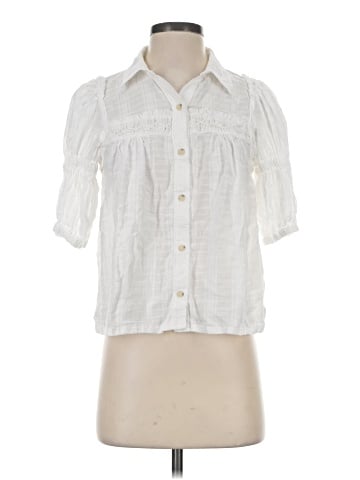 Pilcro Short Sleeve Blouse (view 1)