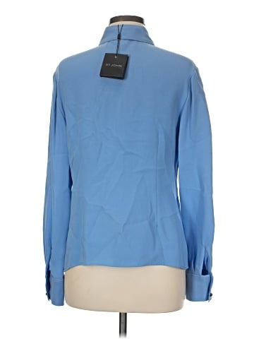 St. John Long Sleeve Silk Top (view 2)