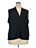 Calvin Klein Black Sleeveless Blouse Size 2X - photo 1