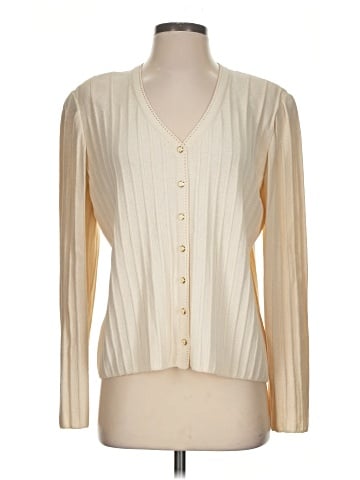 St. John Sport Wool Cardigan (view 1)
