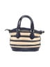 Unbranded Stripes Blue Satchel One size - photo 2