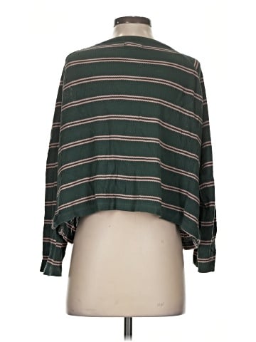 Madewell Striped Waffle Knit Button-Front Pajama Top (view 2)