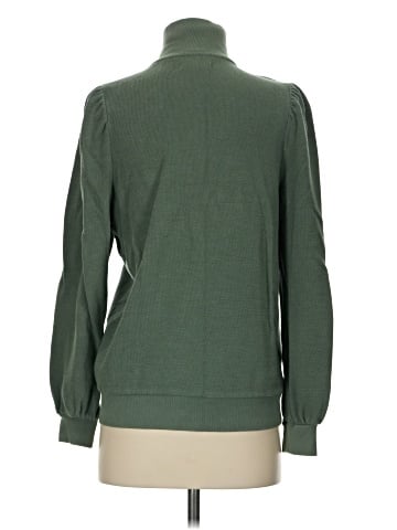 Madewell Garment-Dyed Terry Zip-Up Sweatshirt (view 2)