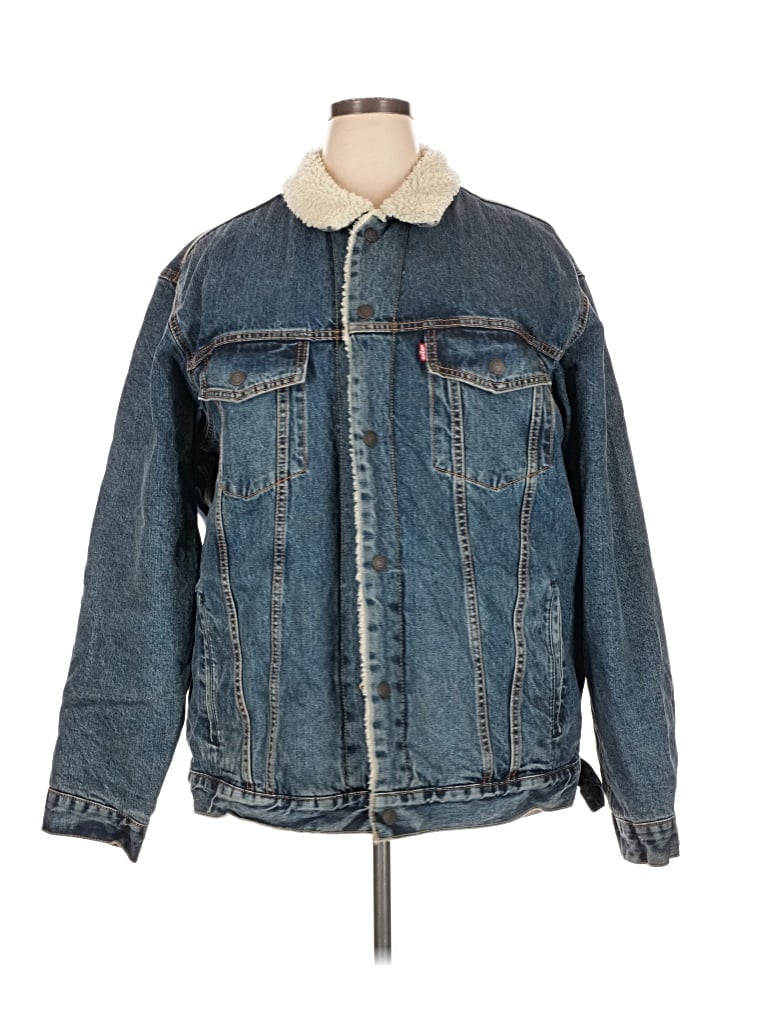Pre-owned Levi's Denim Jacket In Blue