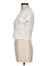 Double Zero Ivory Short Sleeve Top Size M - photo 5